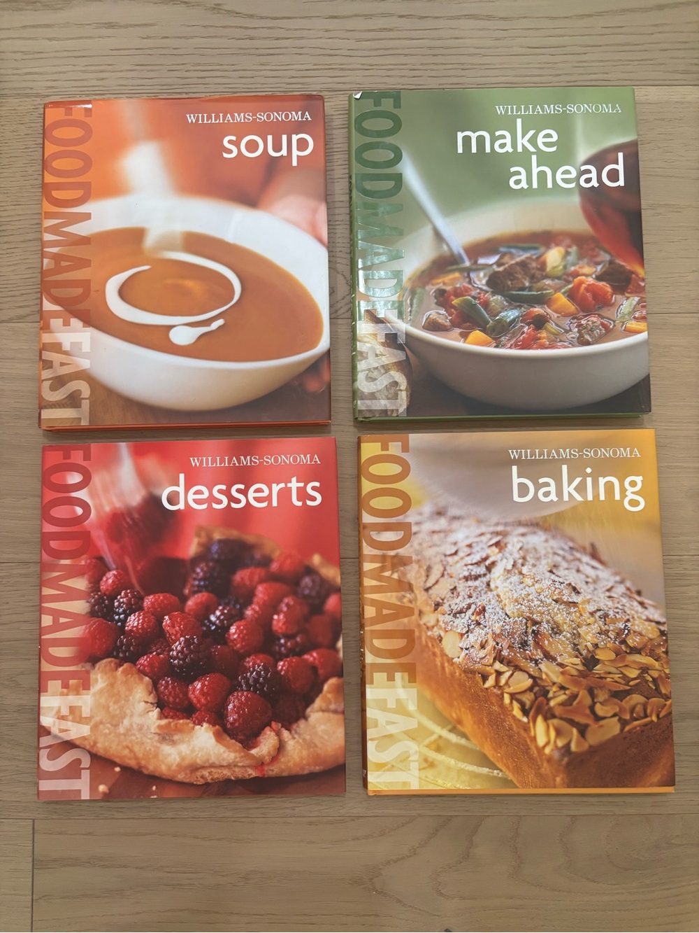 7 Williams Sonoma Cookbooks!